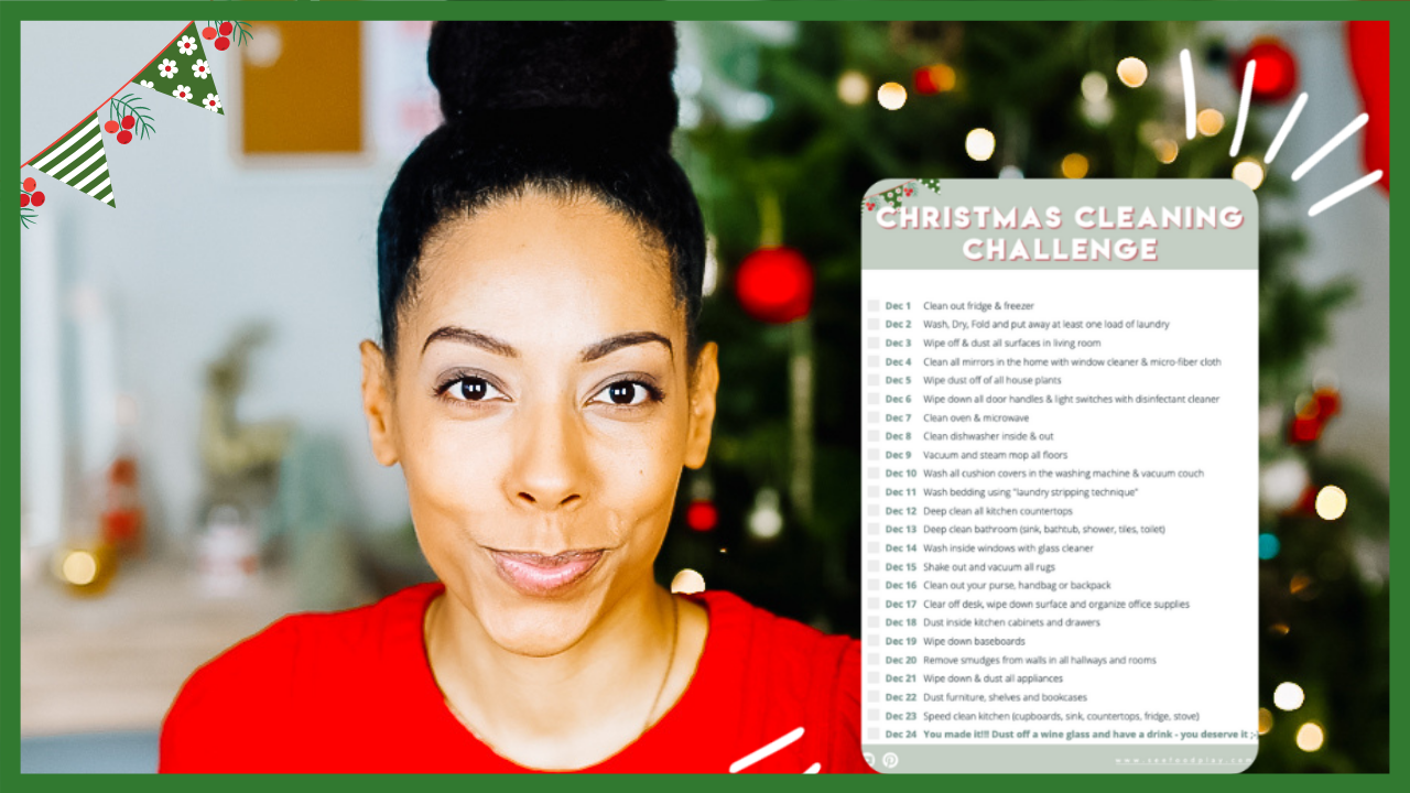 Veronica from SEEFOODPLAY | Christmas Cleaning Challenge & Checklist